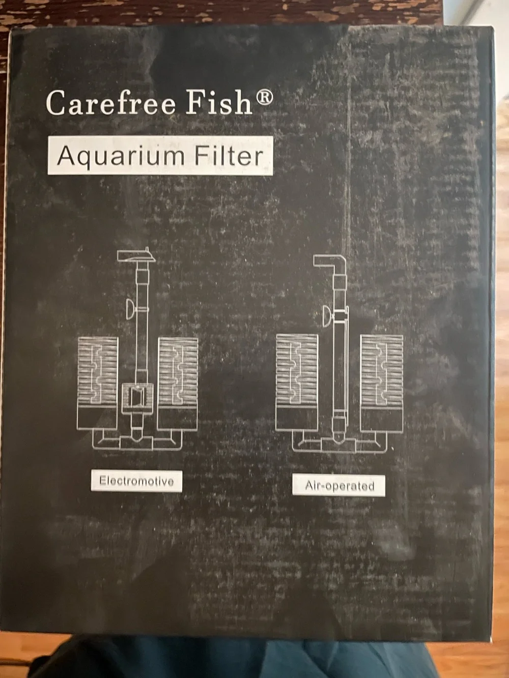 Black Aquarium Filter - Quiet Filtration for Freshwater Tanks